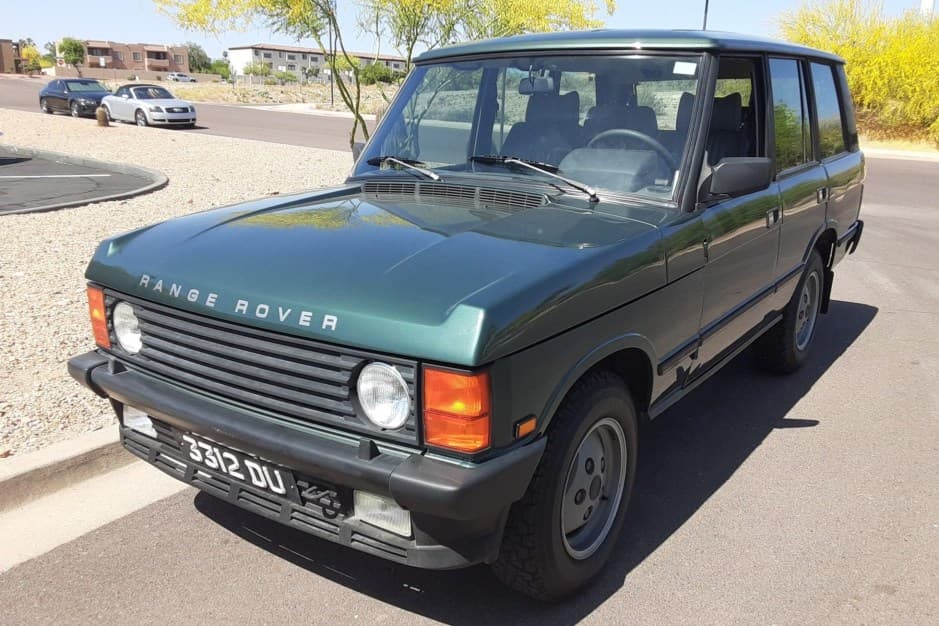 1987 Land Rover Range Rover Classic sold for $25,500