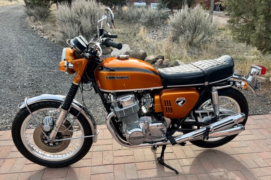 1970 Honda CB750 & CB750A sold for $15,002