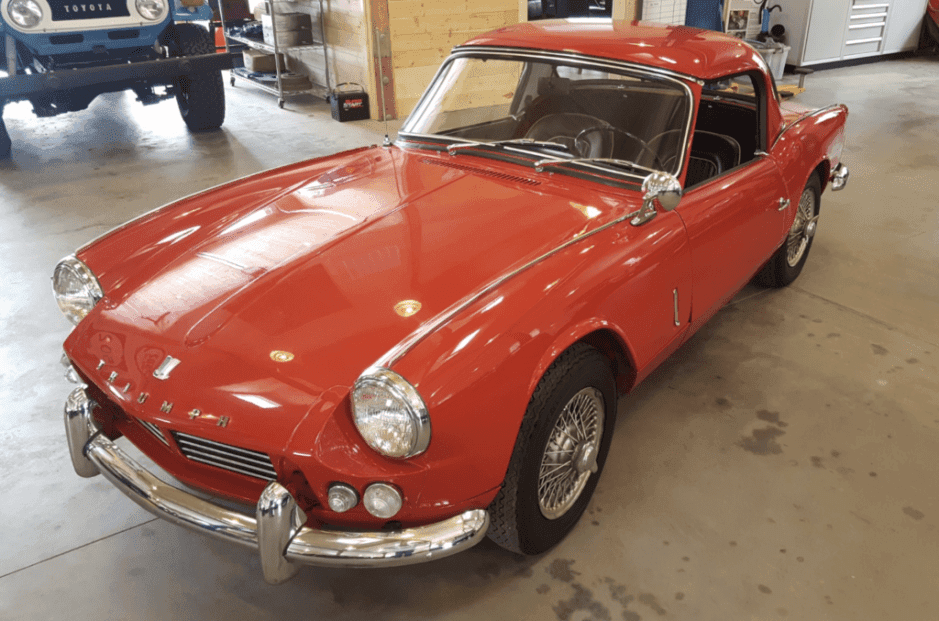 1966 Triumph Spitfire sold for $15,000