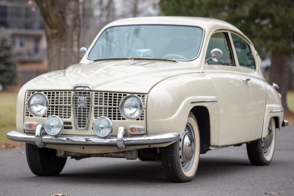 1968 Saab 96 sold for $10,250