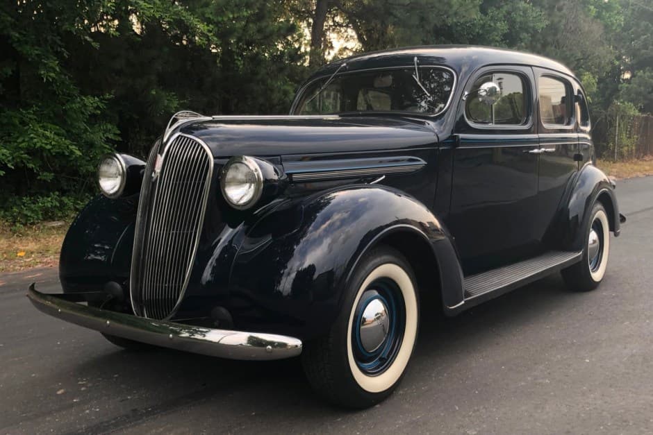 1937 Plymouth Deluxe/Special Deluxe sold for $8,265