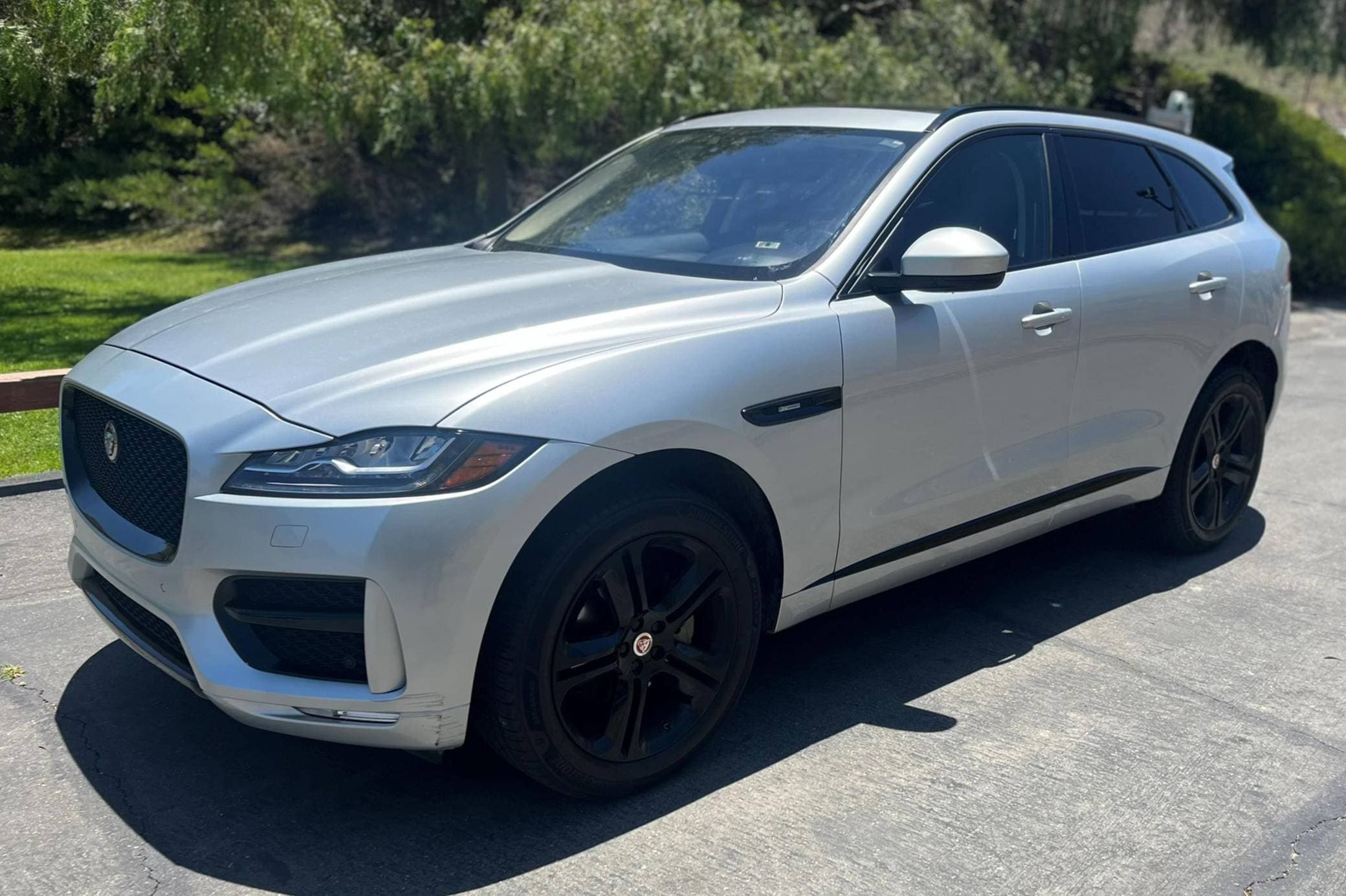 2018 Jaguar F-Pace sold for $13,533