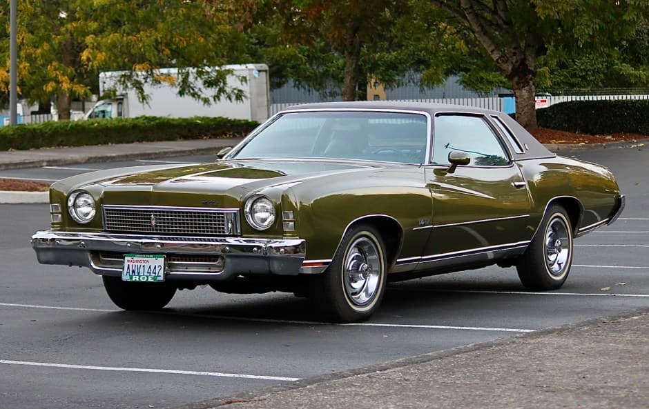 1973 Chevrolet Monte Carlo sold for $8,600