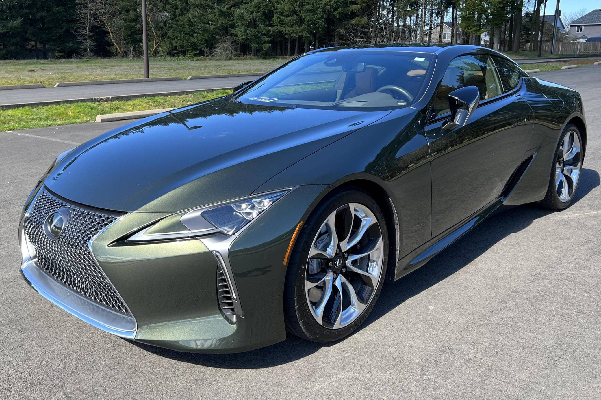2020 Lexus LC 500 sold for $84,500