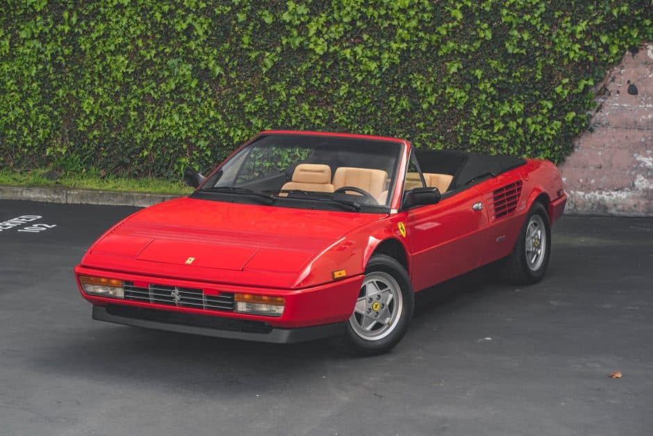 1986 Ferrari Mondial sold for $63,018