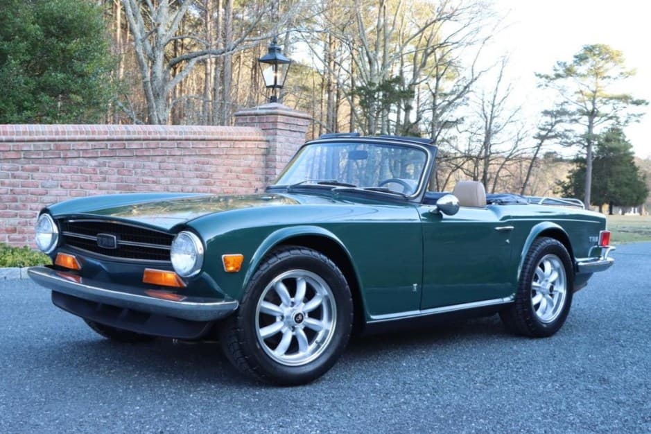 1971 Triumph TR6 sold for $35,500