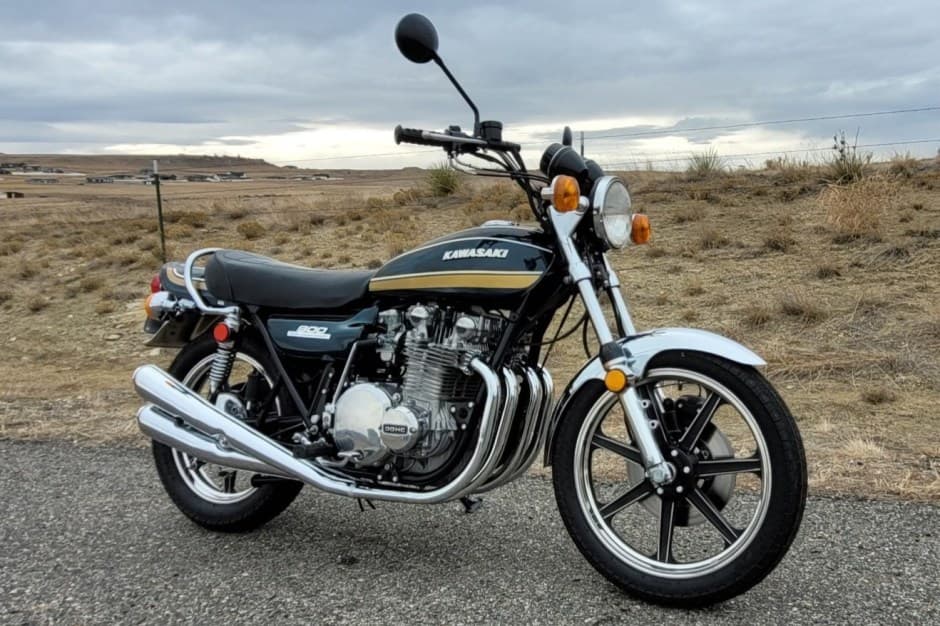 1975 Kawasaki Z1 & Z1-R sold for $14,750