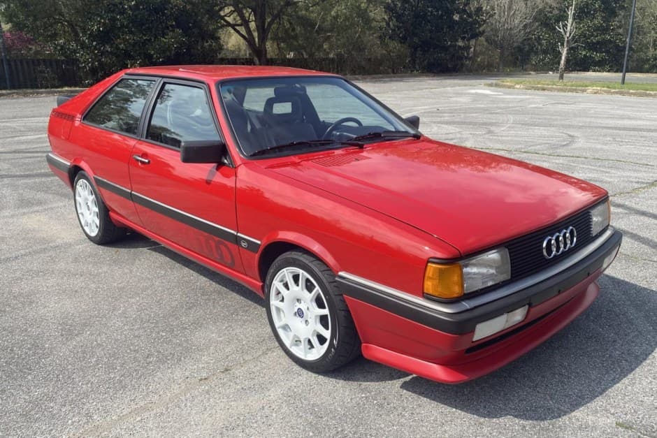 1986 Audi Coupe sold for $18,750
