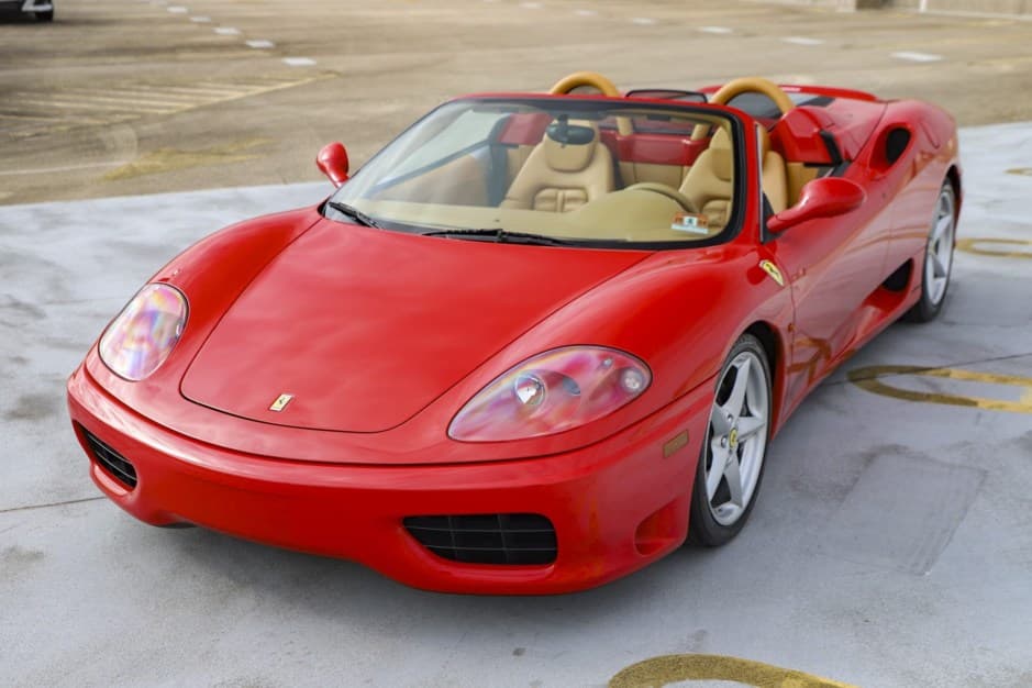 2001 Ferrari 360 sold for $110,000