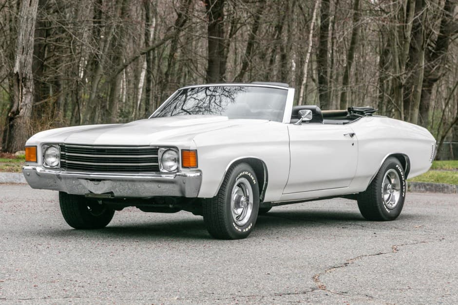 1972 Chevrolet Chevelle sold for $40,600