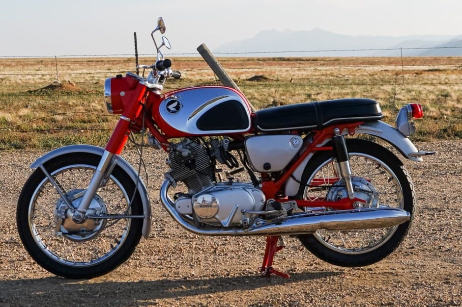 1968 Honda Dream, CB77 Super Hawk, & CL77 Scrambler sold for $7,100