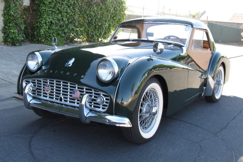 1961 Triumph TR3 sold for $36,000