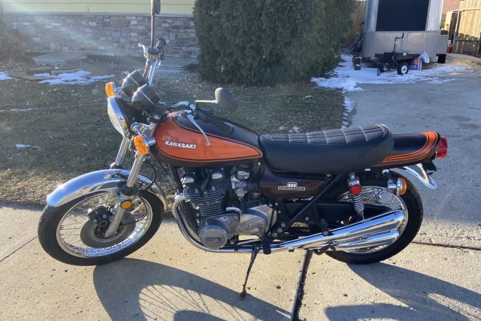 1973 Kawasaki Z1 & Z1-R sold for $19,250