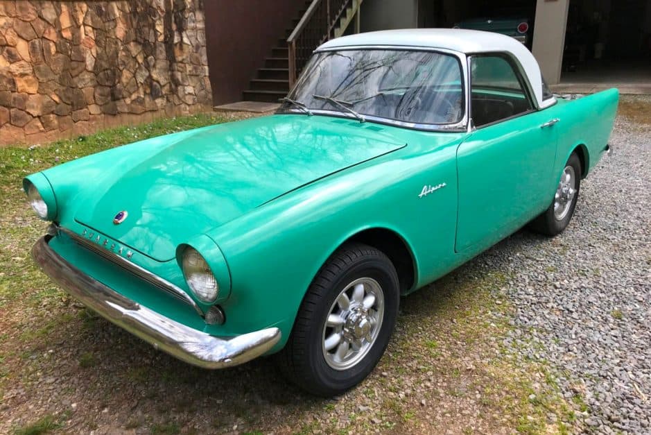 1962 Sunbeam Alpine sold for $10,500