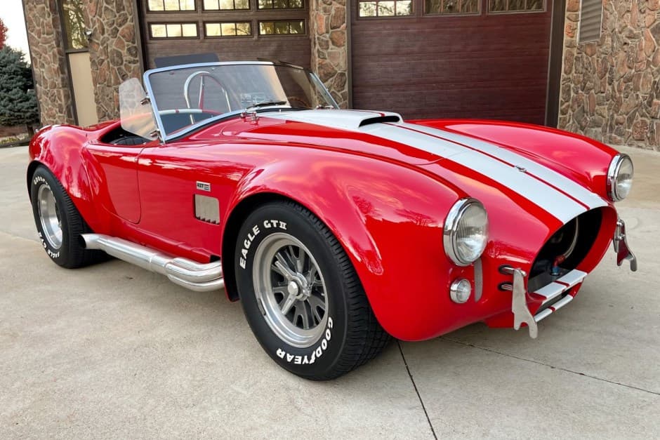 0 Shelby Cobra Replica sold for $68,500