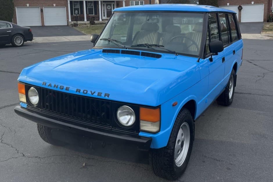1984 Land Rover Range Rover Classic sold for $20,750