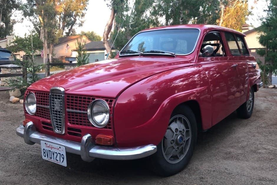1968 Saab 96 sold for $9,500