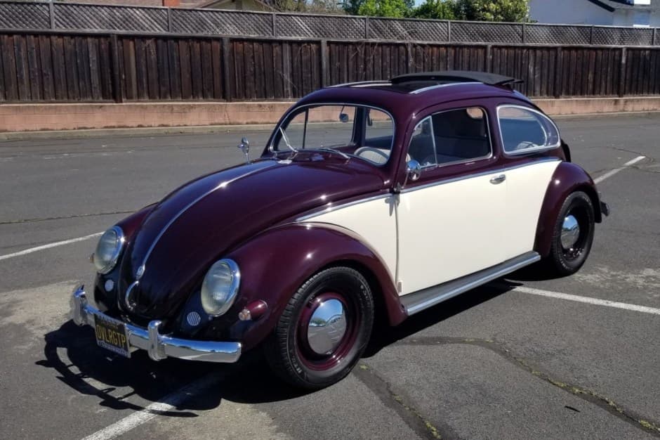 1955 Volkswagen Beetle (Oval Window) sold for $19,055