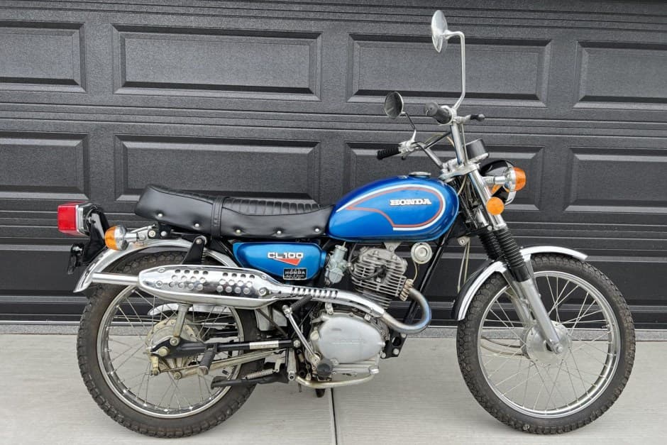 1972 Honda CB100 & CL100 sold for $2,400