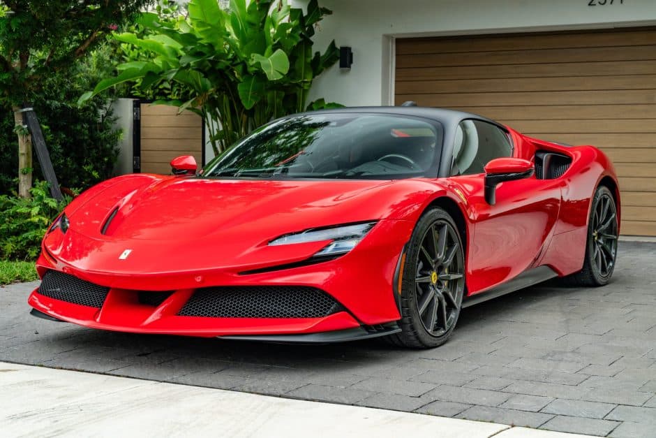2022 Ferrari SF90 sold for $522,000