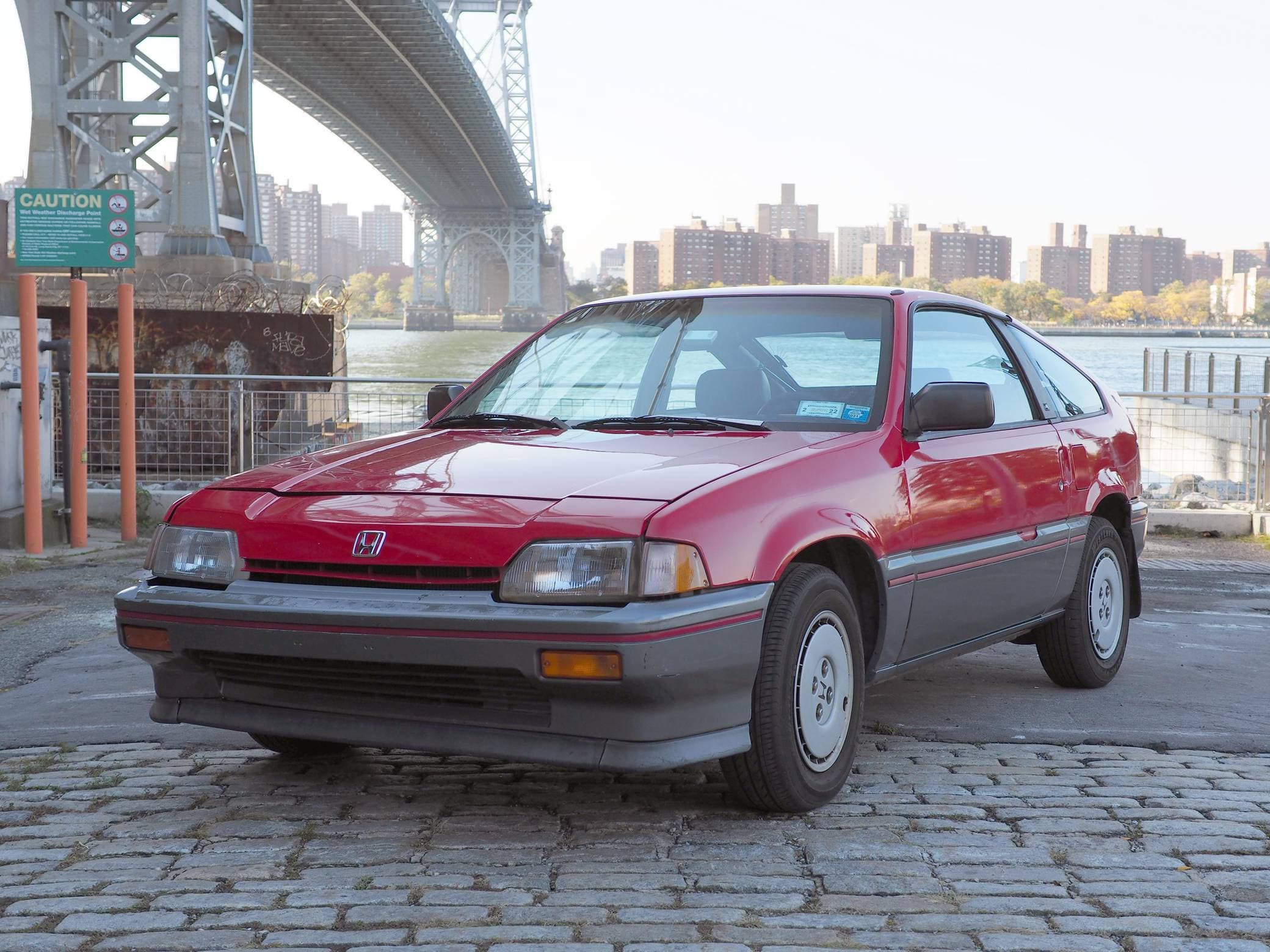1987 Honda CRX sold for $3,555