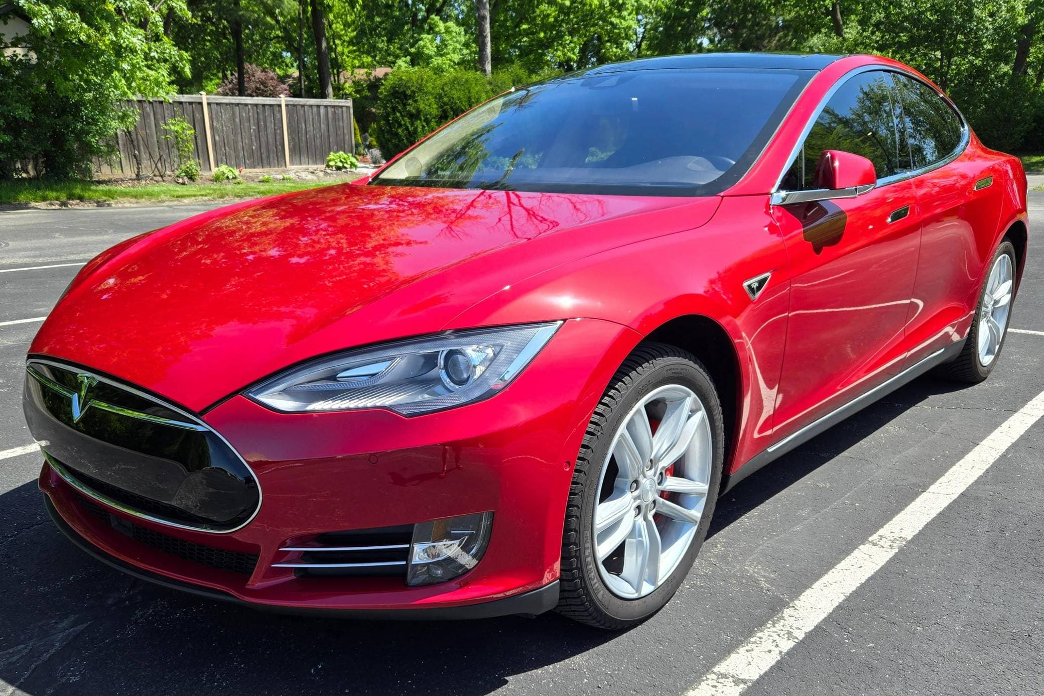 2014 Tesla Model S sold for $14,500