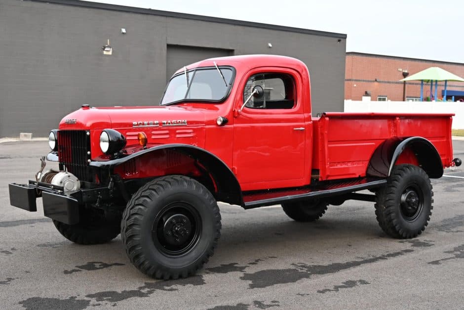 1955 Dodge Power Wagon sold for $41,000