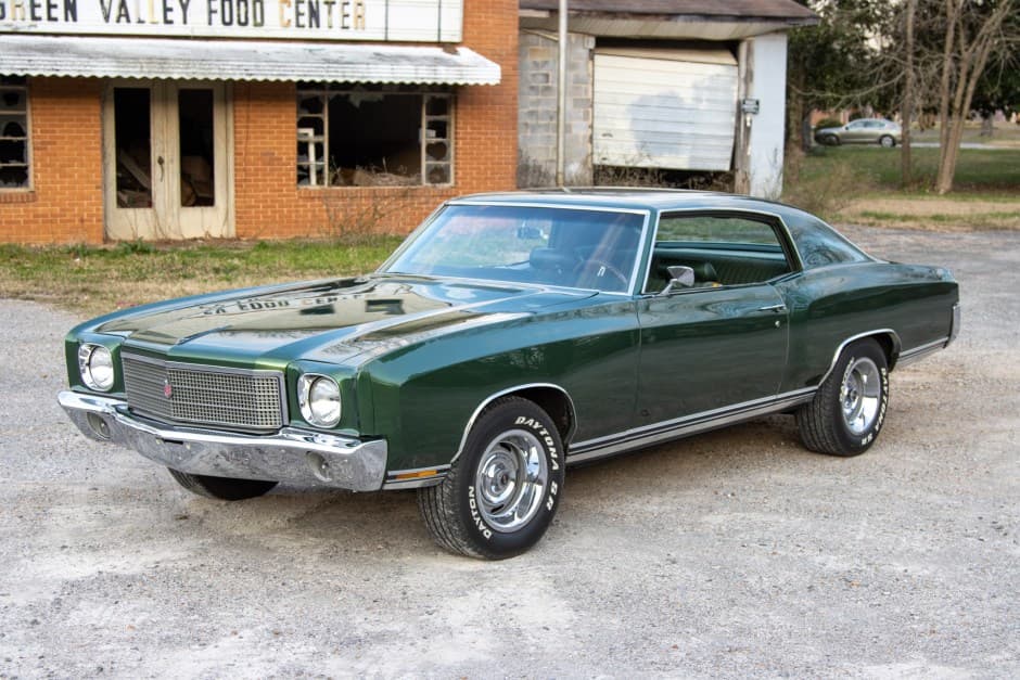 1970 Chevrolet Monte Carlo sold for $22,500