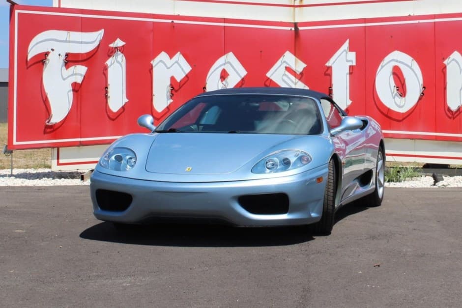 2003 Ferrari 360 sold for $106,000