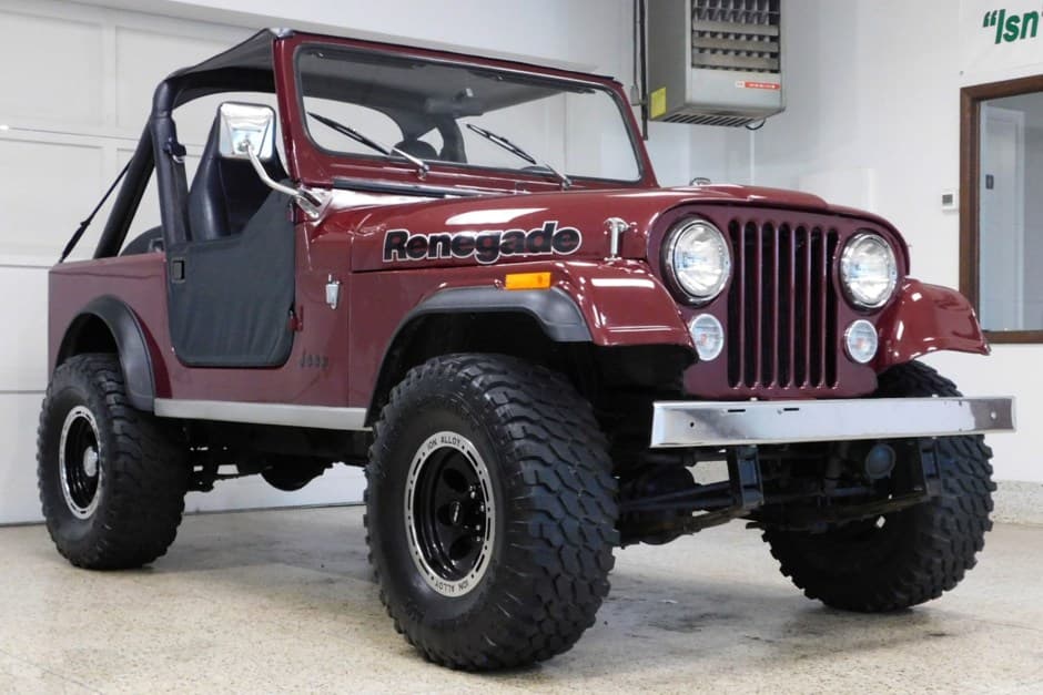 1986 Jeep CJ-7 sold for $16,500