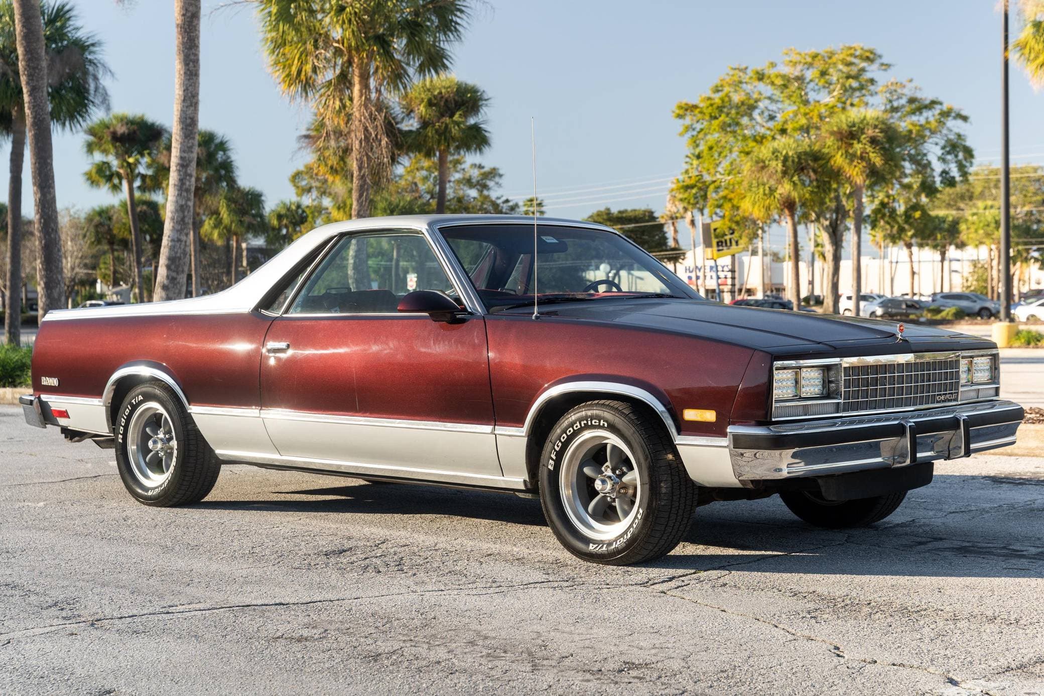 1986 Chevrolet El Camino sold for $12,500