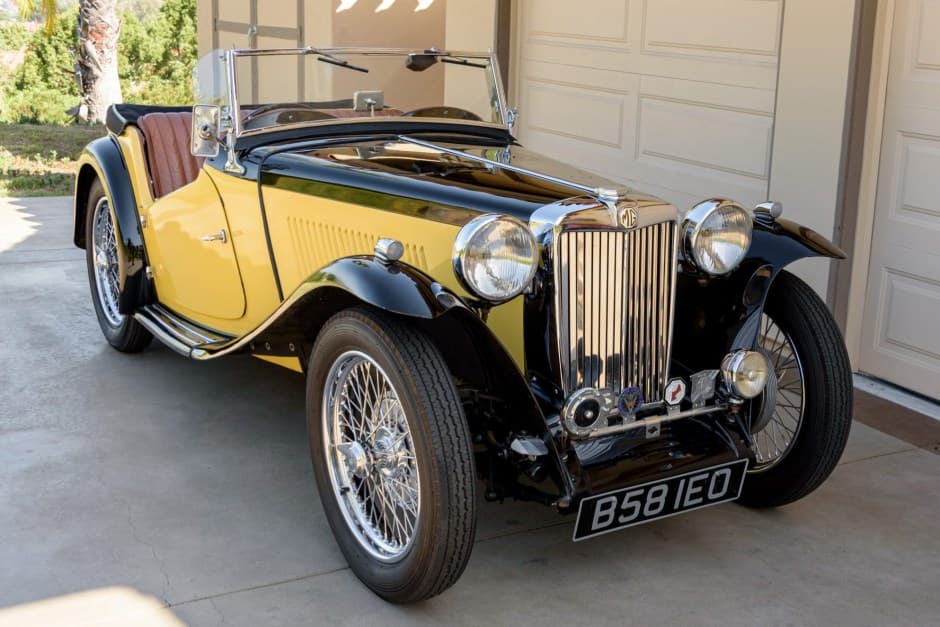 1949 MG TC sold for $26,750