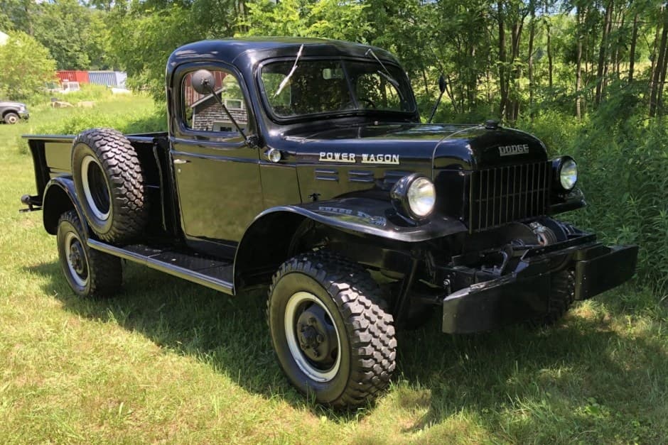 1946 Dodge Power Wagon sold for $46,000