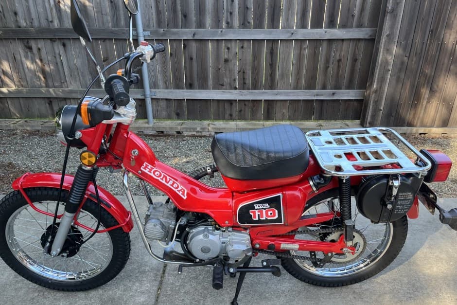 1984 Honda CT110 sold for $4,100