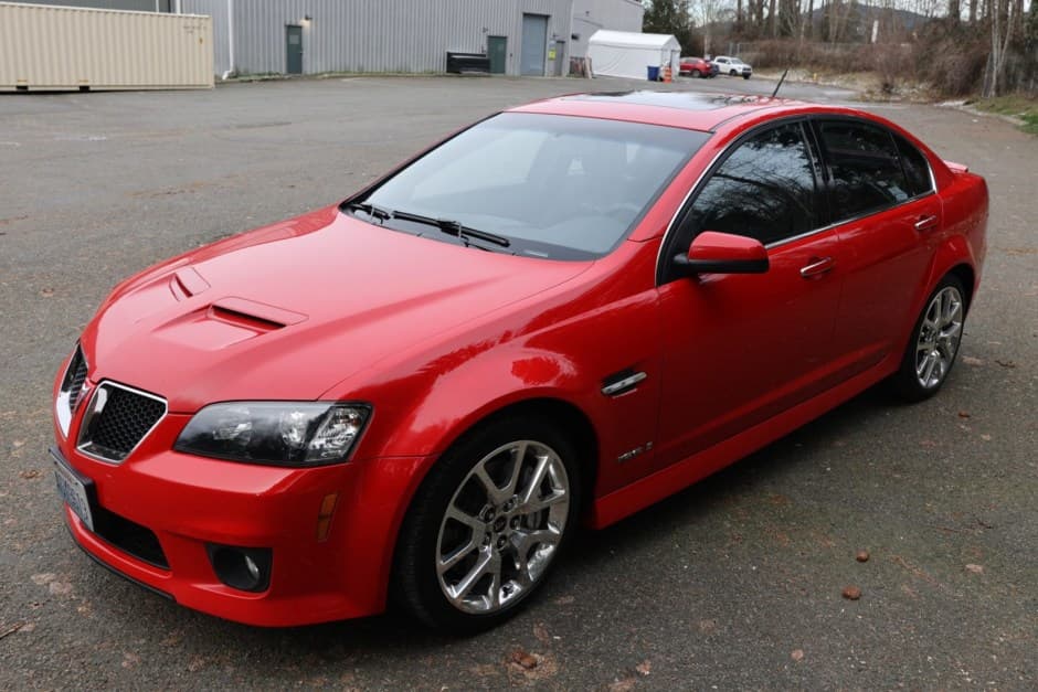 2009 Pontiac G8 sold for $20,806