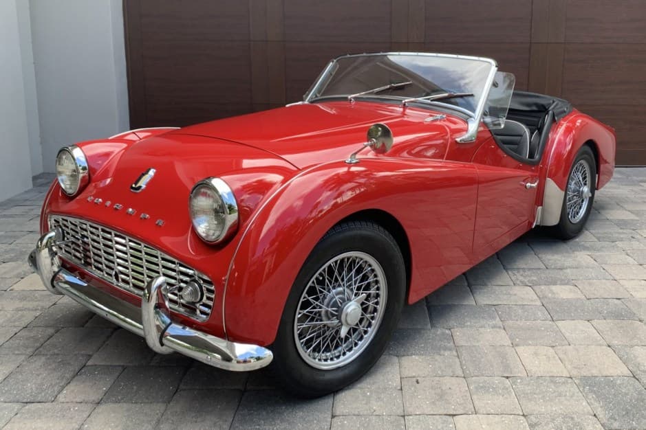 1962 Triumph TR3 sold for $24,700