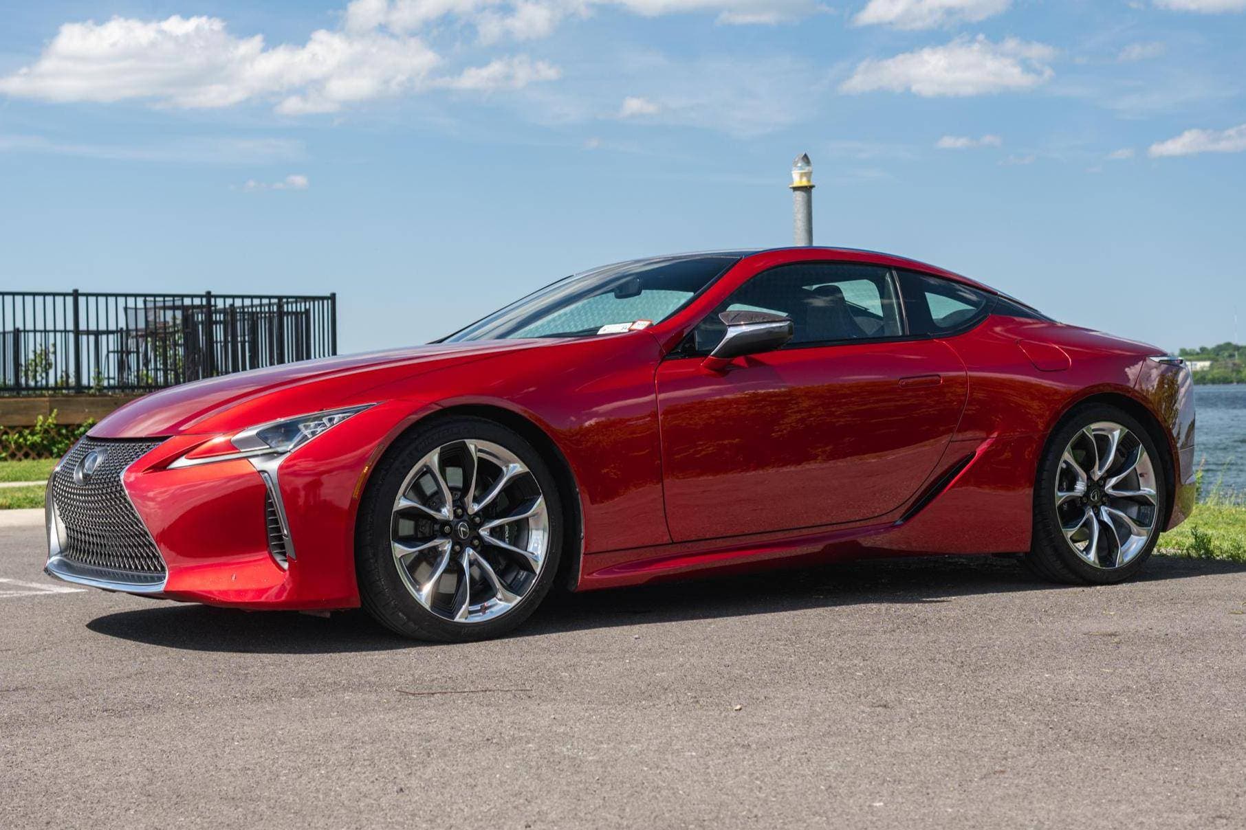 2021 Lexus LC 500 sold for $66,500