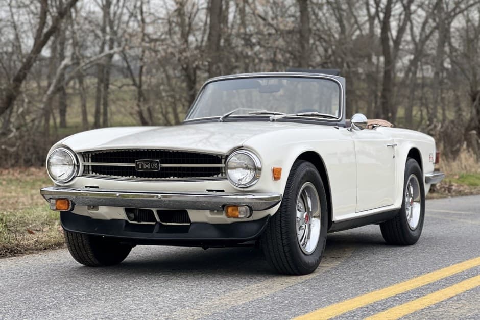 1975 Triumph TR6 sold for $29,000