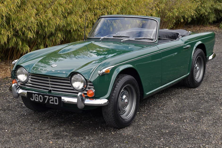 1966 Triumph TR4 sold for $27,750