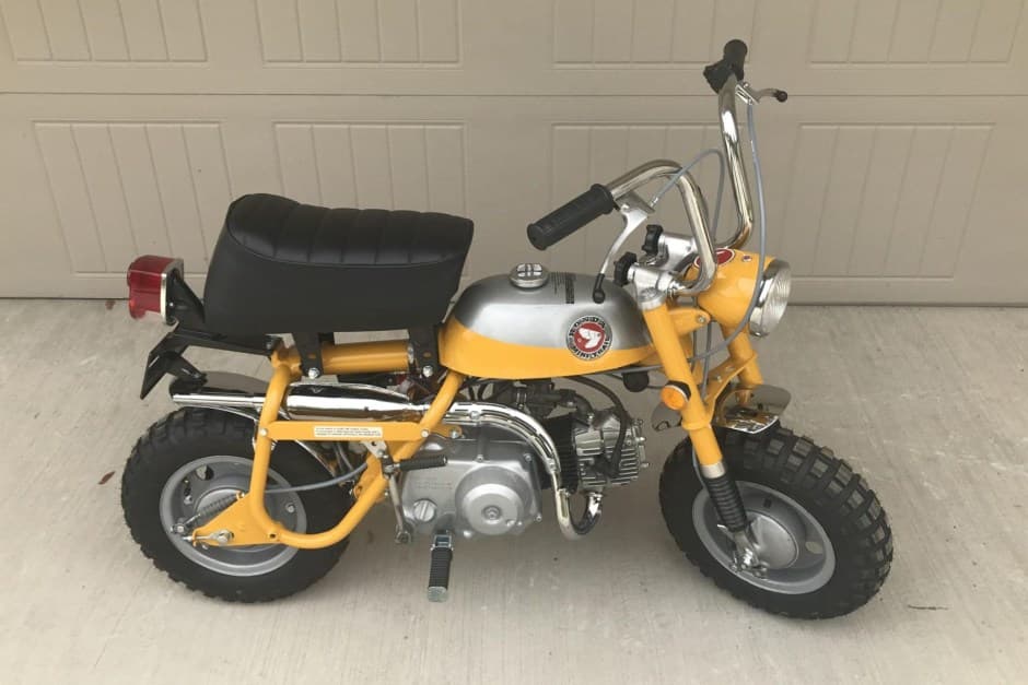1969 Honda Z50 sold for $6,200