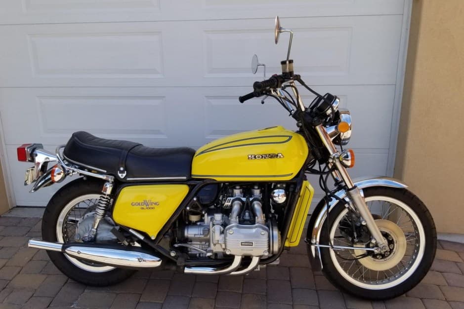 1976 Honda Gold Wing sold for $5,500
