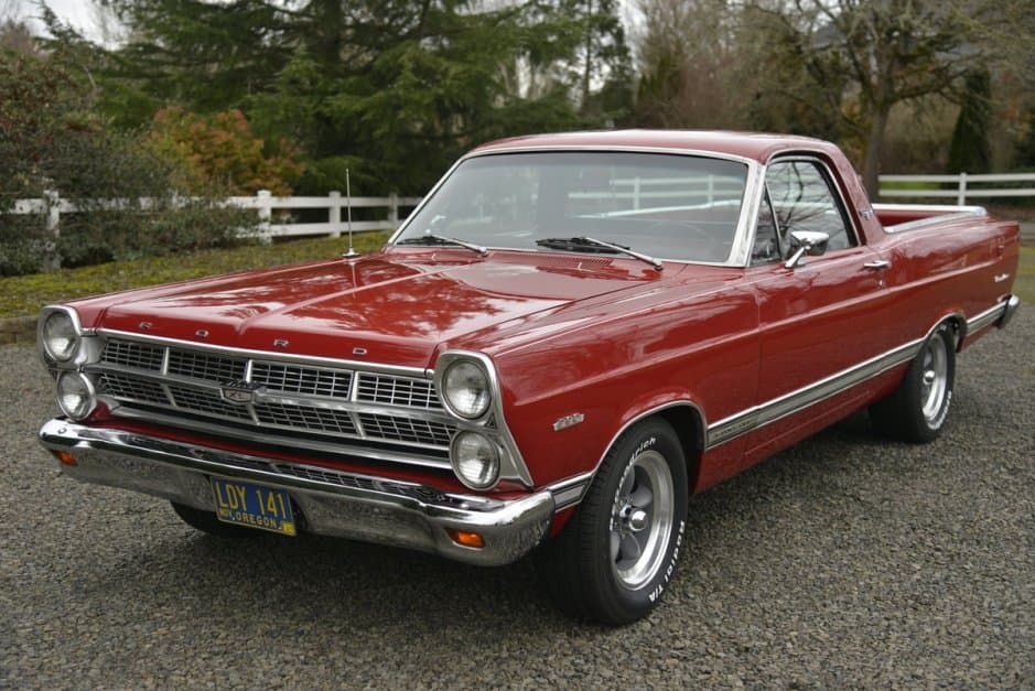 1967 Ford Ranchero sold for $26,500