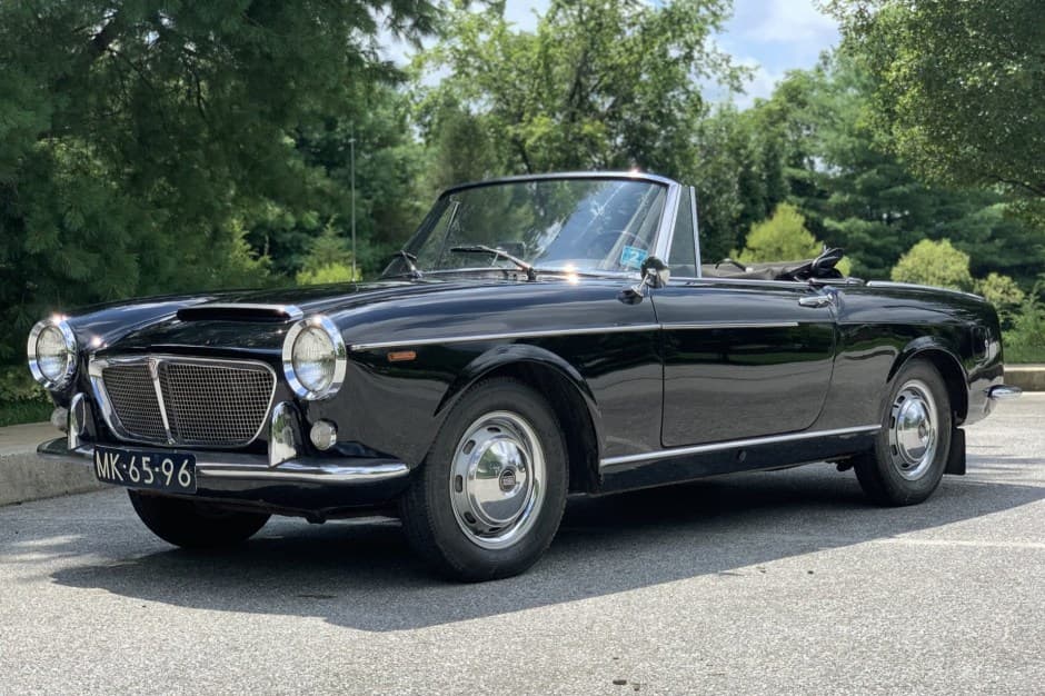 1963 Fiat Pininfarina Coupe and Cabriolet sold for $20,500