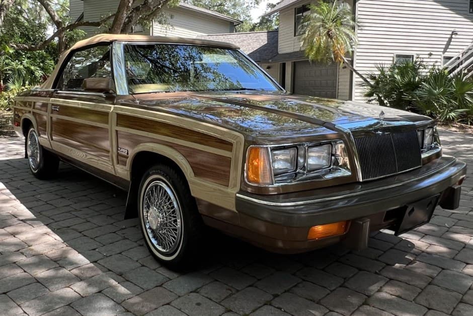 1986 Chrysler K-Car sold for $13,500