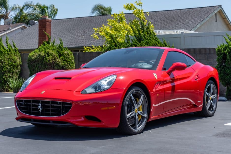 2014 Ferrari California sold for $123,000