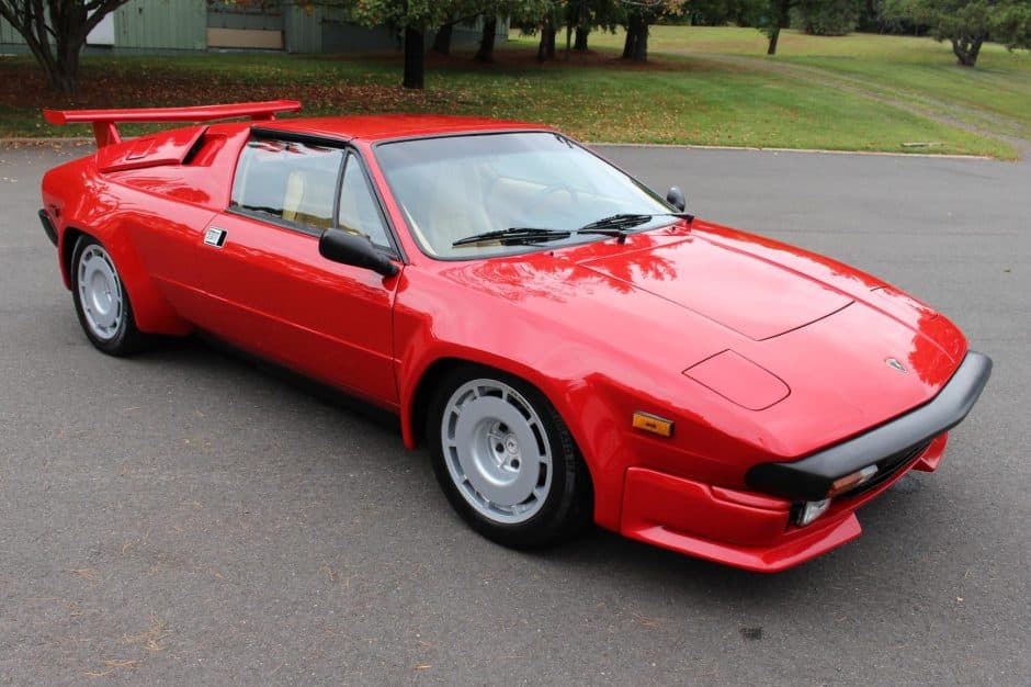 1986 Lamborghini Jalpa sold for $81,500