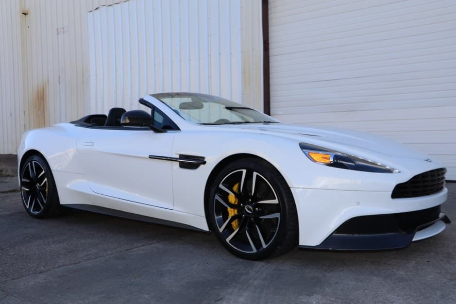 2015 Aston Martin Vanquish sold for $156,000