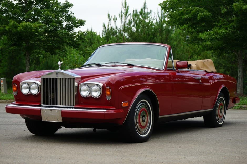 1988 Rolls-Royce Corniche sold for $34,250