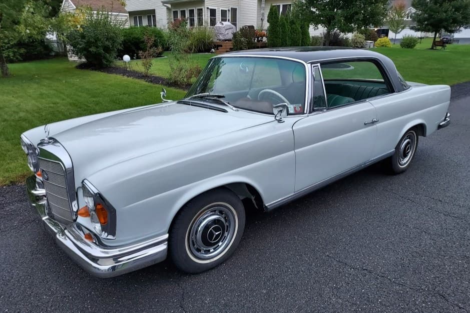 1963 Mercedes-Benz W111 Coupe & Cabriolet sold for $50,000