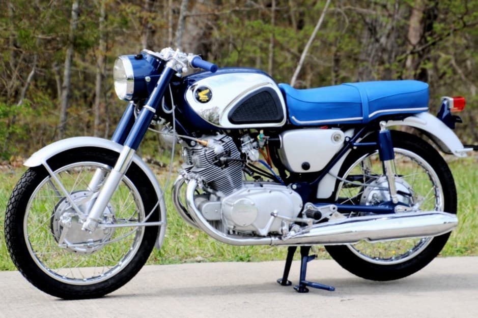 1965 Honda Dream, CB77 Super Hawk, & CL77 Scrambler sold for $12,250